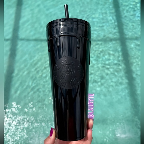 Starbucks 2024 Halloween Black Slime Drip Tumbler - Picture 4 of 4
